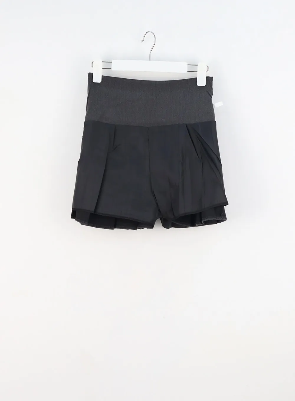 Simple Pleated Mini Skirt CY309
