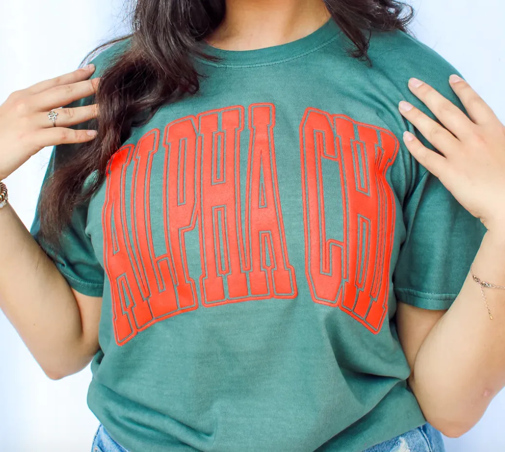 Sorority Arch Puff Tee