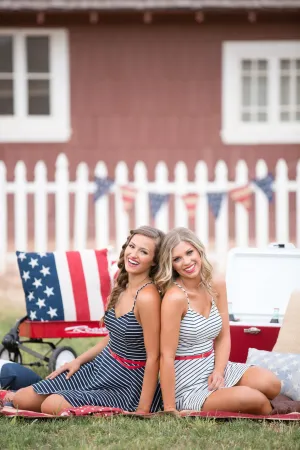 Straight From The Heartland Dress - White