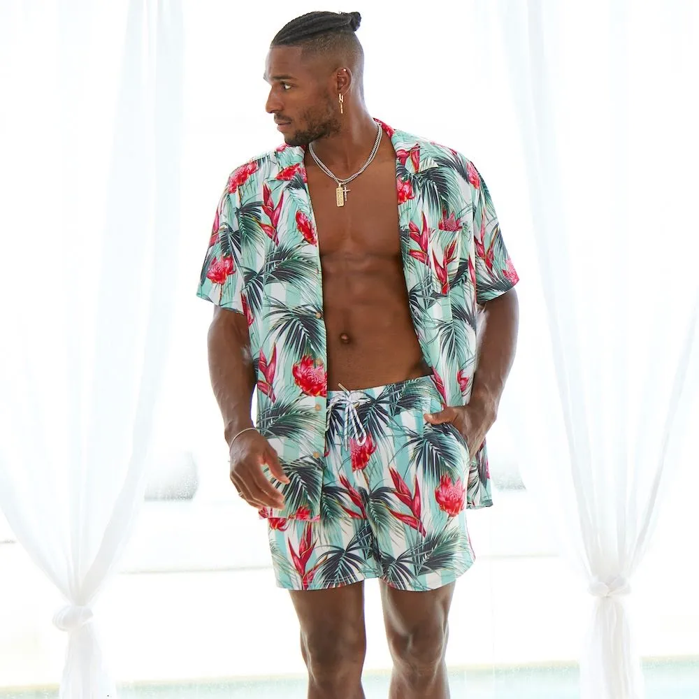 Summer Daze - Mens Shirt & Shorts