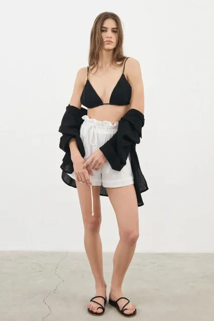 The Handloom June Short - White