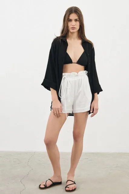 The Handloom June Short - White