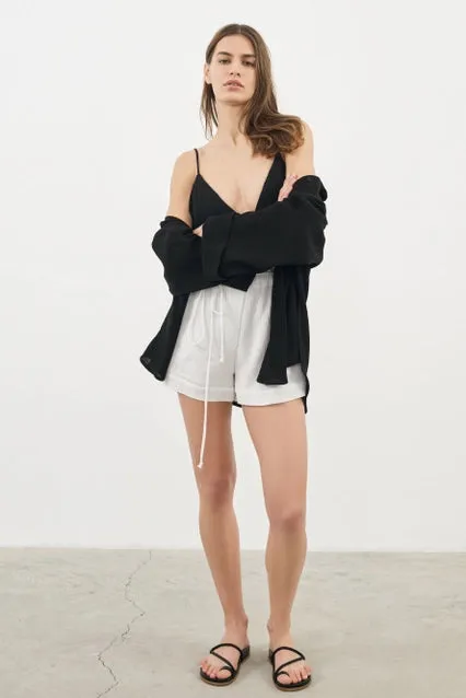 The Handloom June Short - White