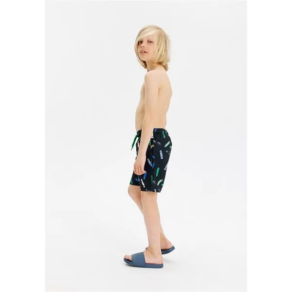 The New Black Beauty Jarvis Swim Shorts