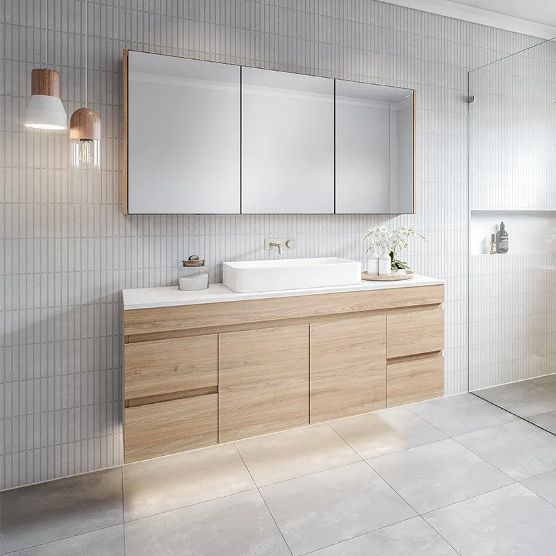 Timberline Bargo Wall Hung Vanity - Slab Top