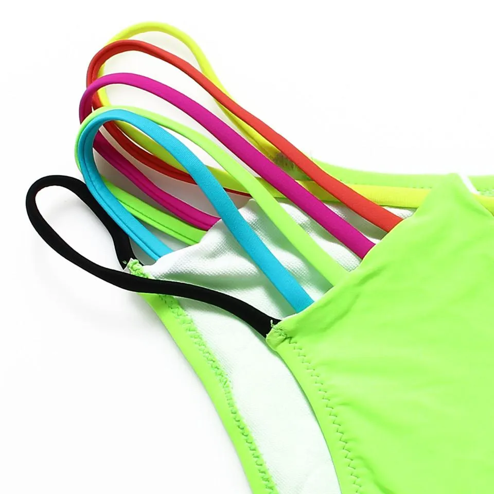Trangel bikini brand swimwear women bikini swimsuit female bikini 2018 summer bathing wear patchwork swmming suit small size