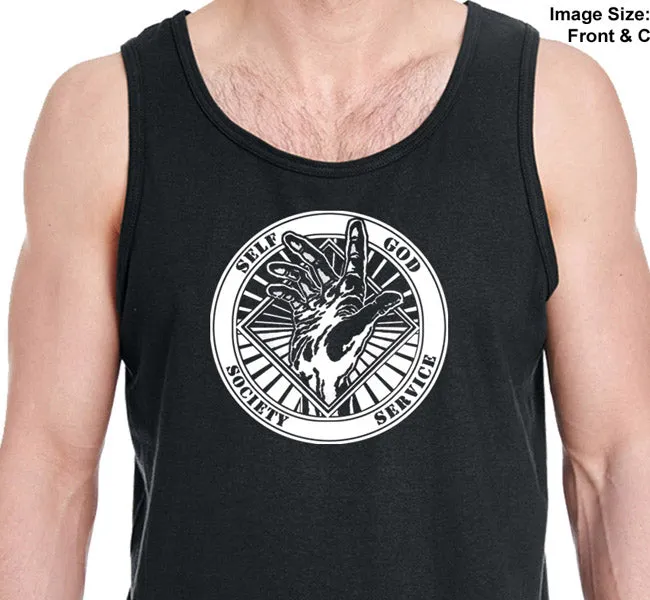 utt- Strong Hand Unisex Tank Tops