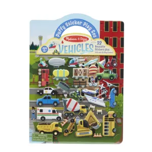Vehicles Puffy Sticker Play Set