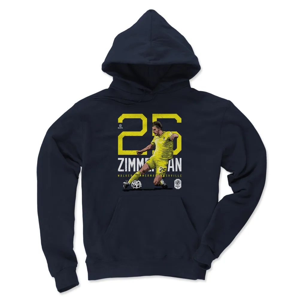 Walker Zimmerman Nashville SC Bold Number WHT
