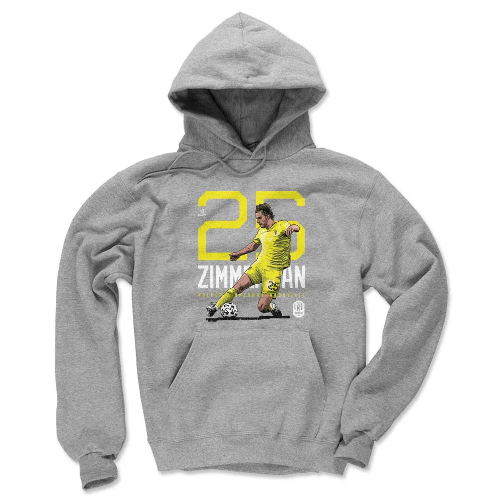 Walker Zimmerman Nashville SC Bold Number WHT