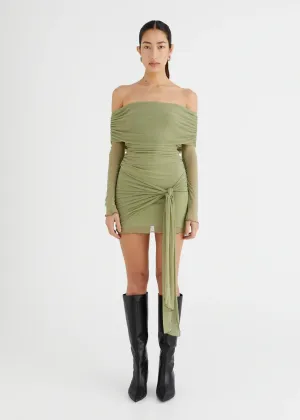 Yasmin off Shoulder Mini Dress