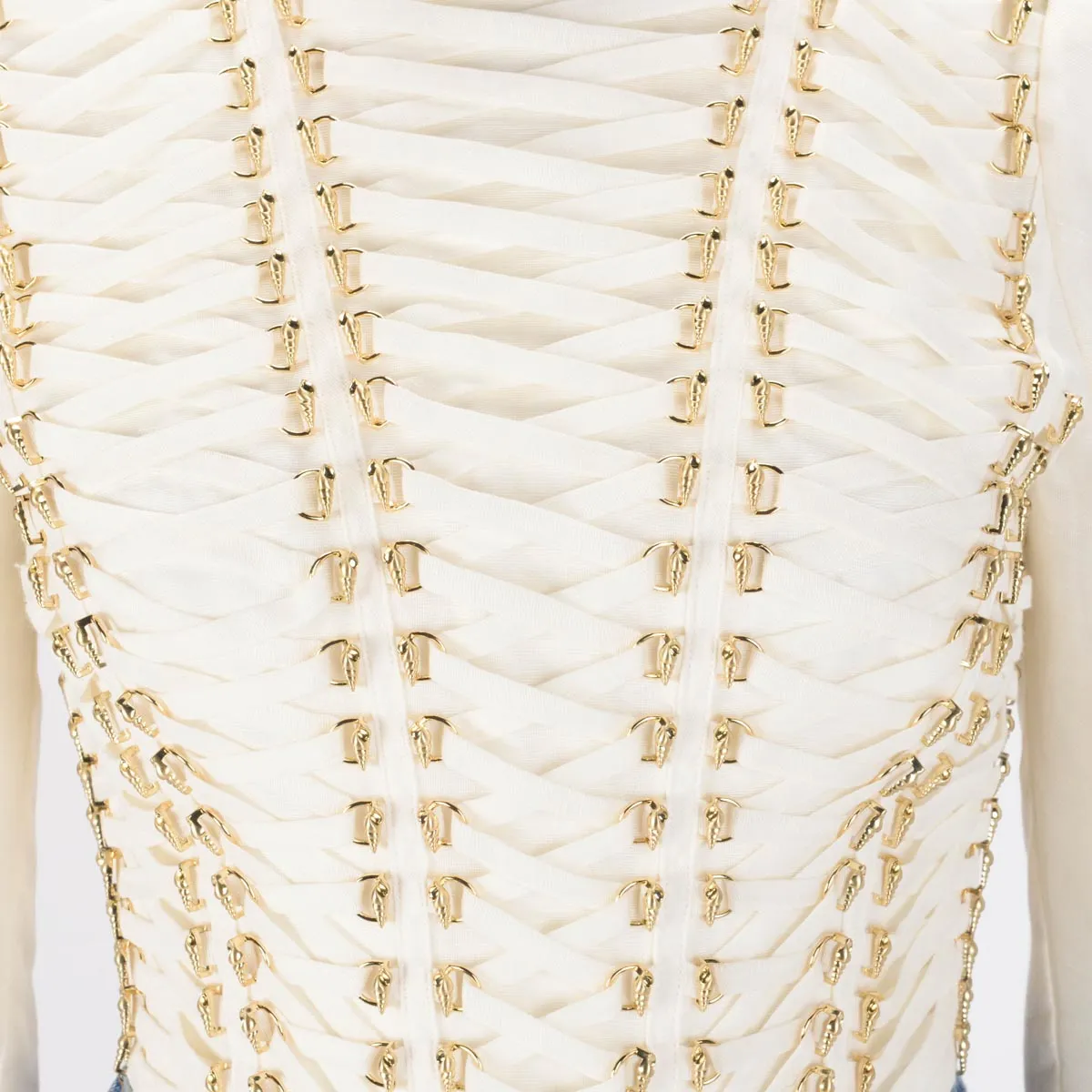 Zimmermann Ivory Coaster Metal Bodice Top 0
